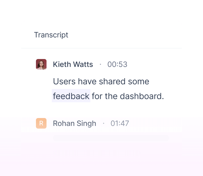 Runs On Transcripts