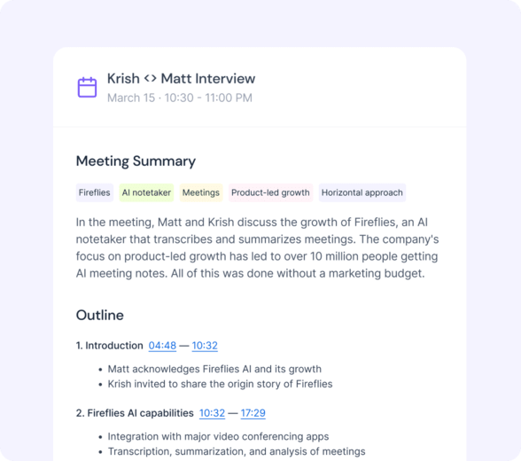 Let AI Automate Your Meeting Notes