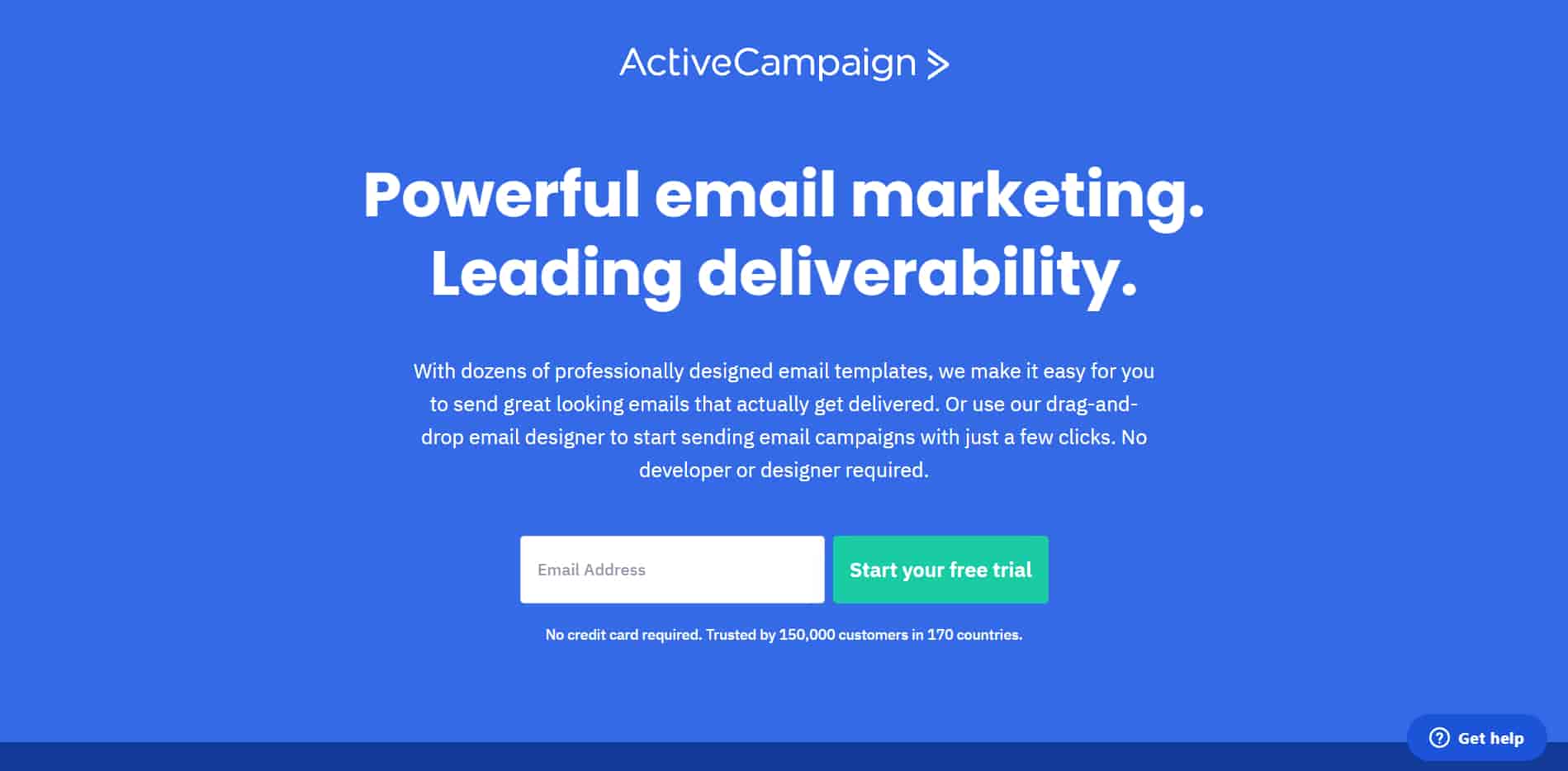 Active campaign is the best CRM for small business that is easy to operate and understand