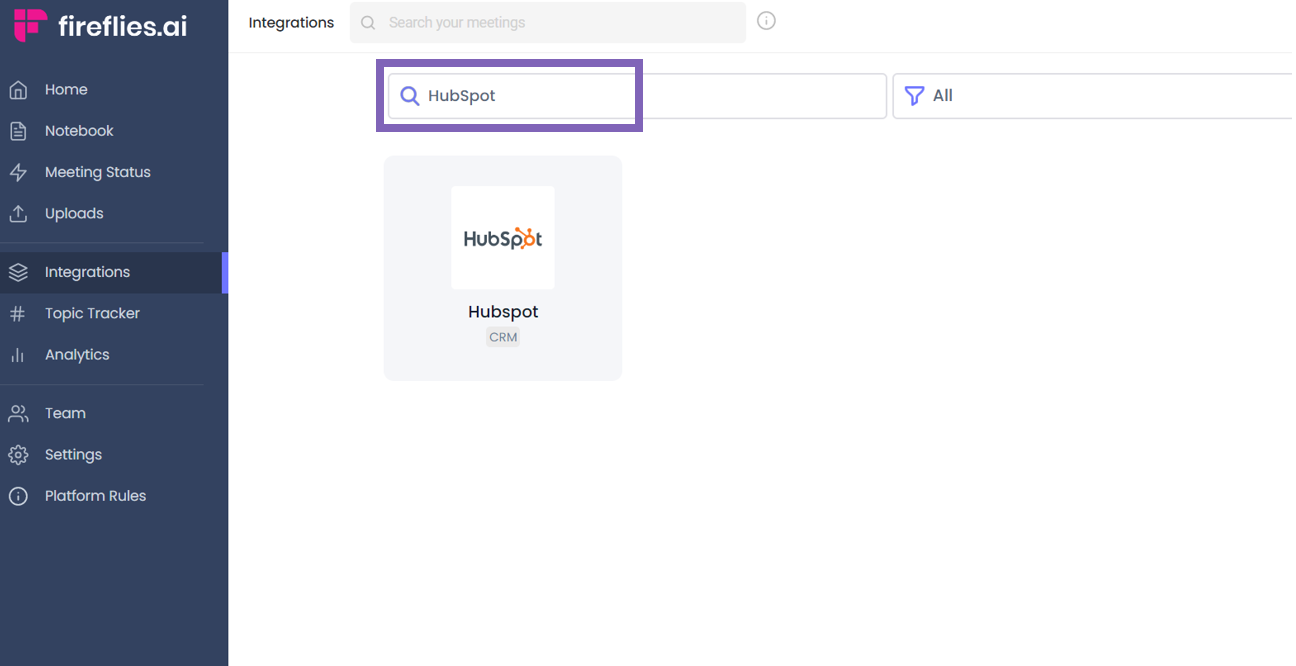 HubSpot Integration