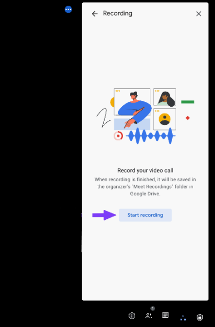 Google One subscribers can now record Meet calls