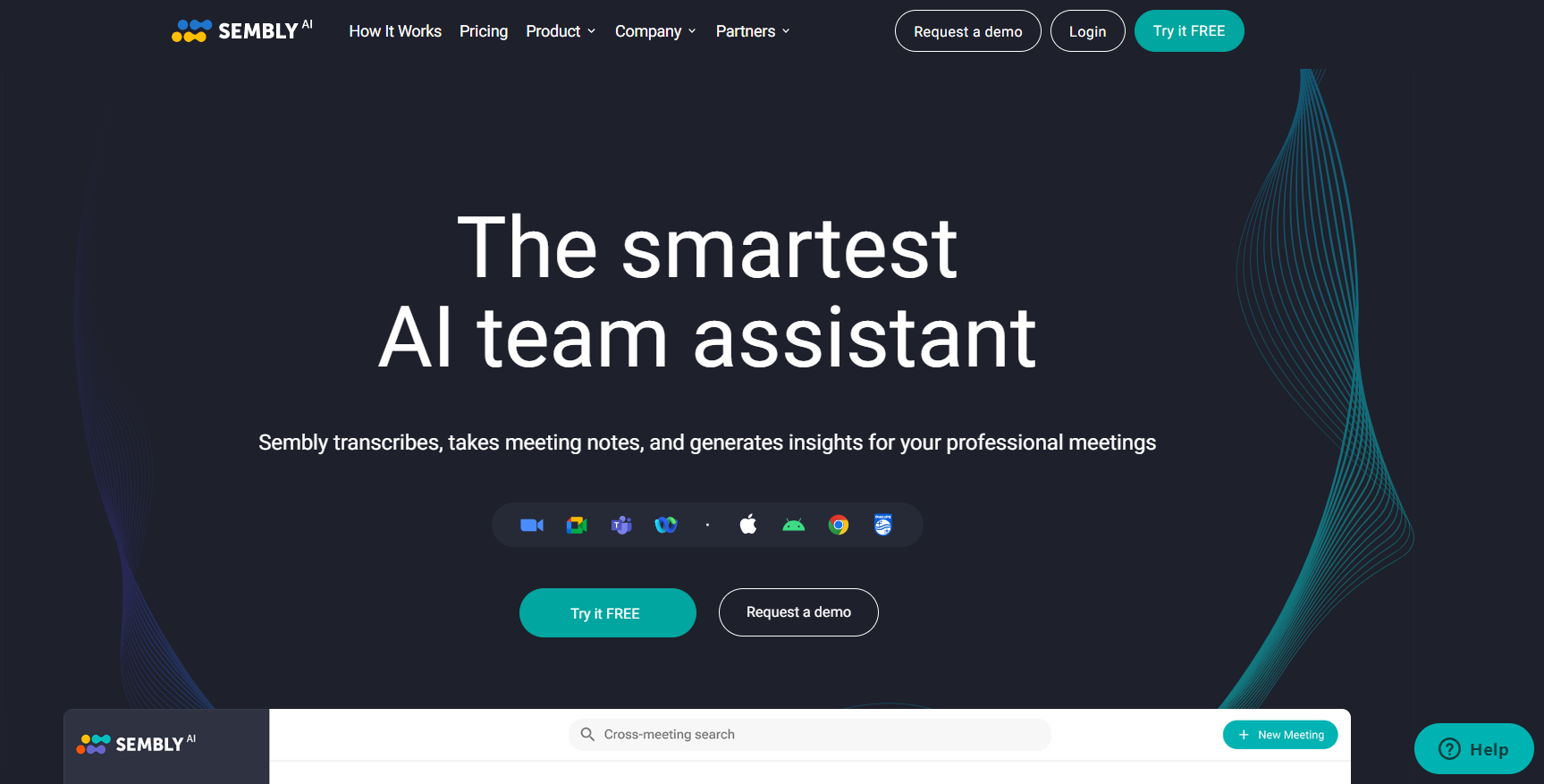 AI notetaker to transcribe, summarize, analyze meetings