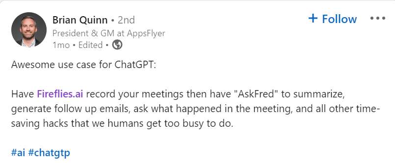 Why Fireflies is the best Gong Alternative - Chat GPT for meetings