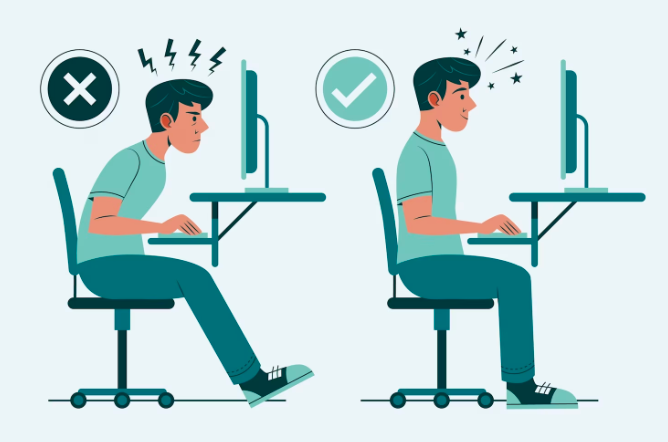 Typing speed tip - Use proper posture and ergonomics