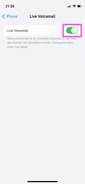How to set up visual or Live Voicemail on iPhone