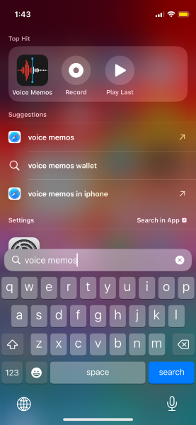 How to record audio on iPhone - Using Voice Memos app