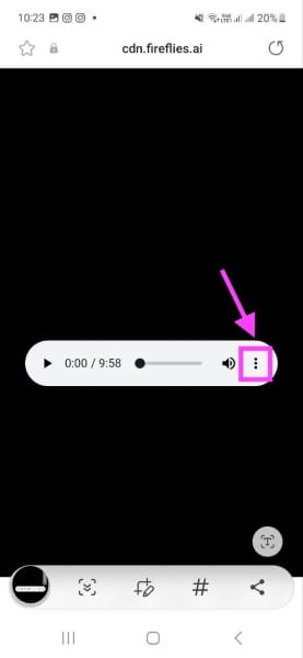 YouTube Shorts to mp3 - If you’re on Android, tap on the Kebab menu
