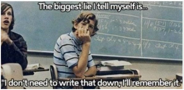 30 Best Note-Taking Memes Everyone Can Relate To