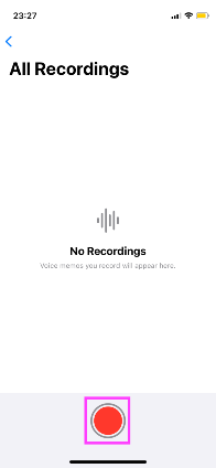 Record a phone call on iphone - Using the Voice Memos app