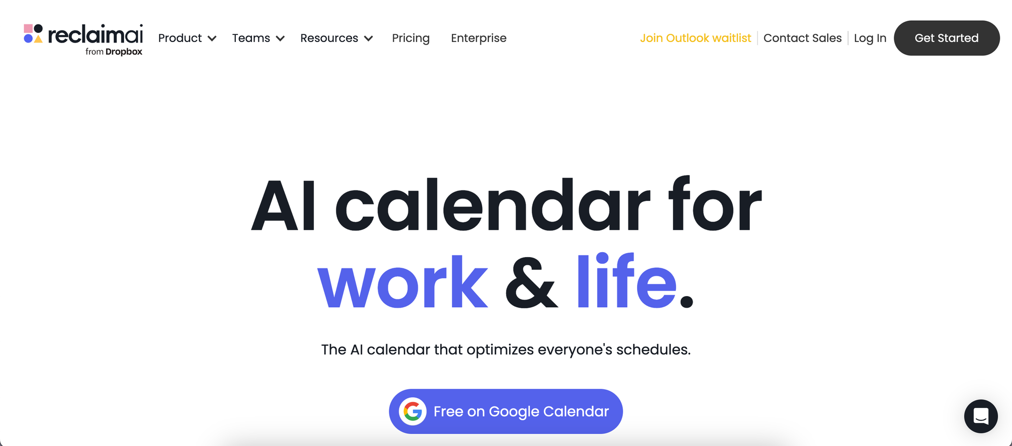 Reclaim: AI scheduling tools