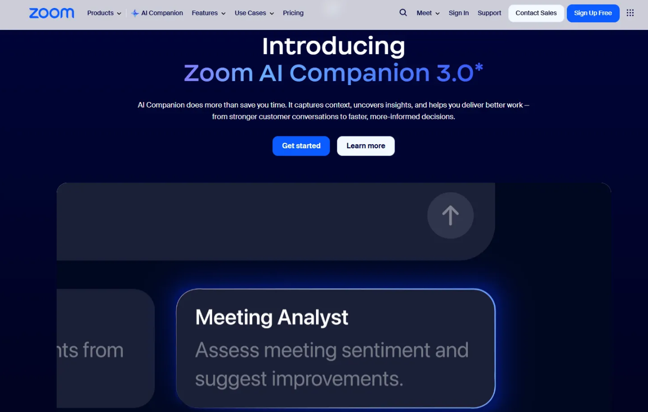 Zoom AI Companion