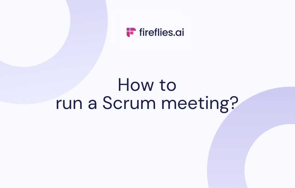 How to Run a Scrum Meeting?