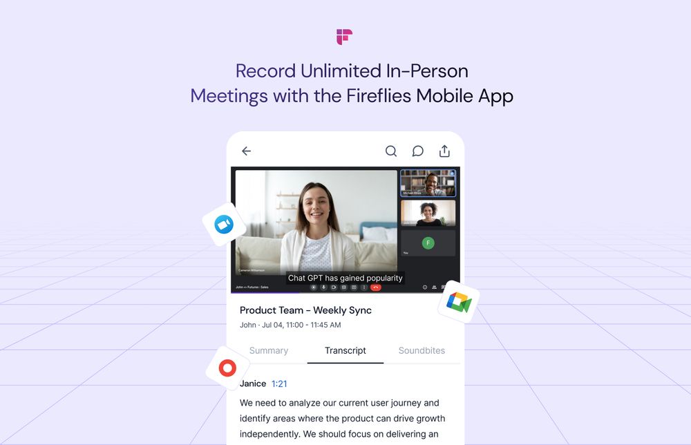 Fireflies Launches Mobile App for iOS and Android