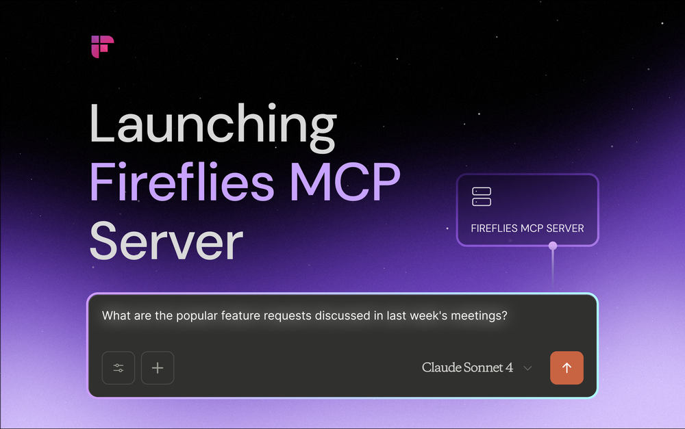 Fireflies MCP Server: Connect Your AI Tools Directly to Your Meeting Data