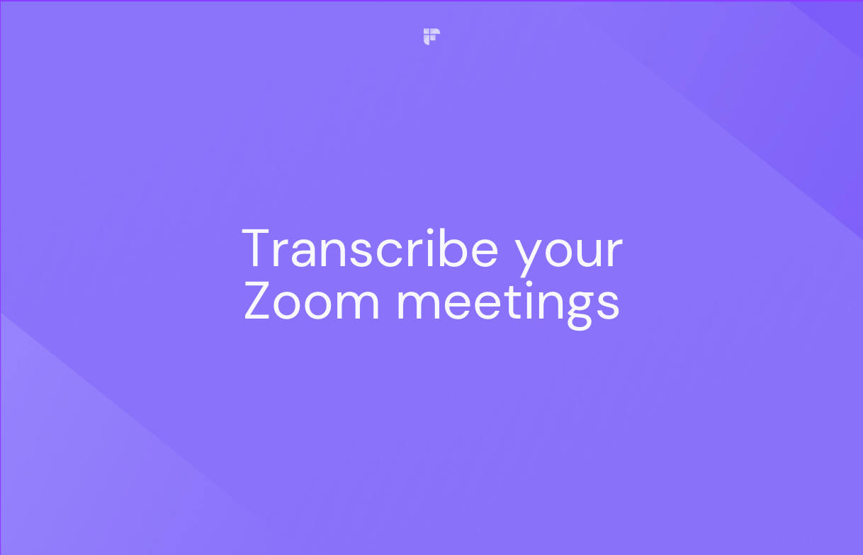 how to transcribe a zoom meeting free