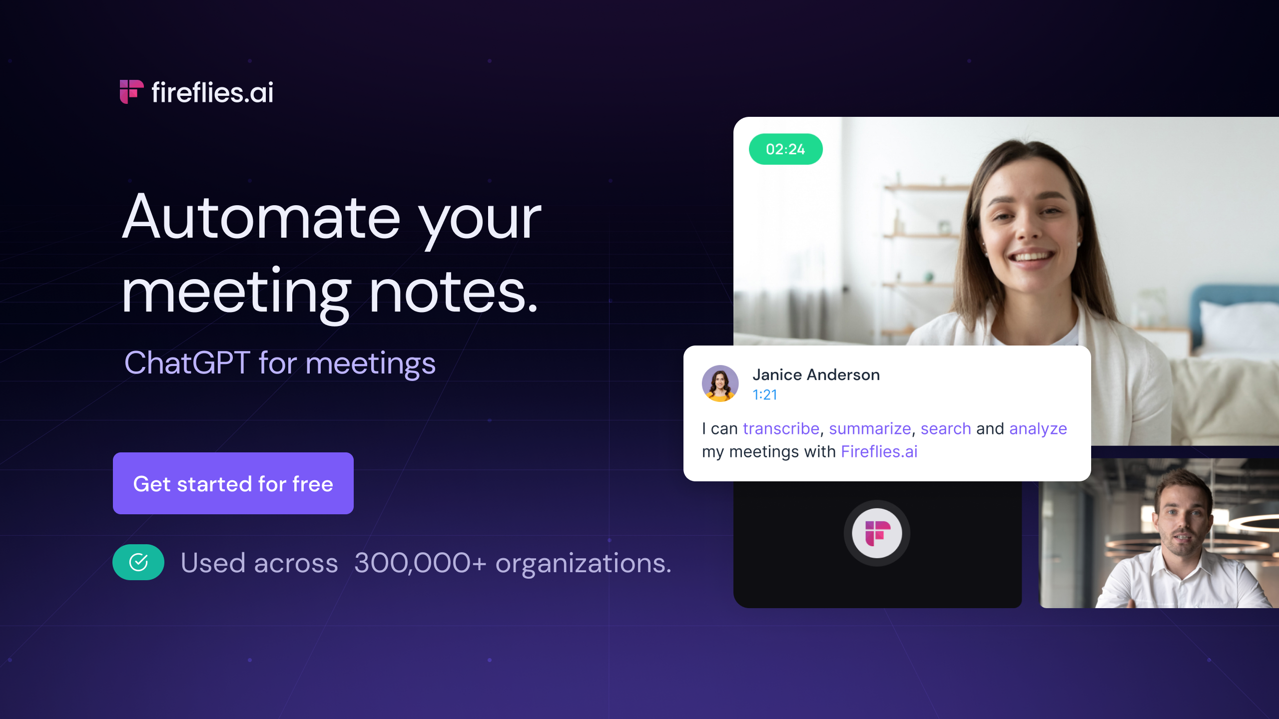 Automated Meeting Reports, Transcripts, Notes, Video, Coaching