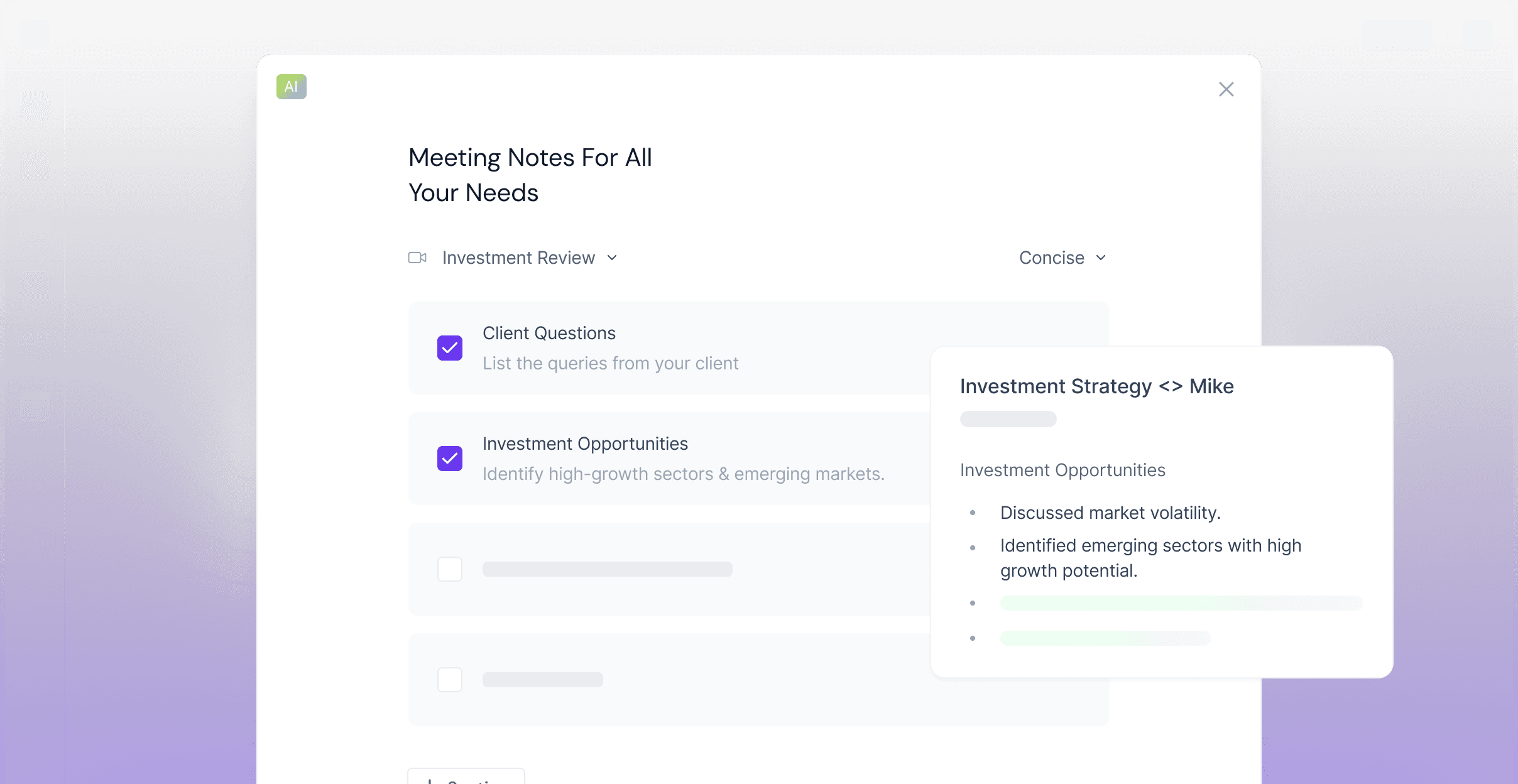Custom Summaries