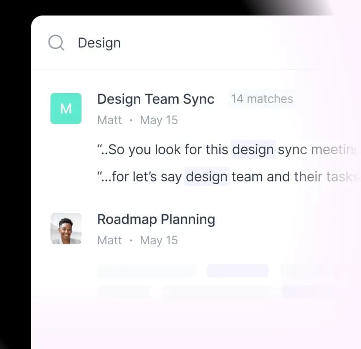 Meeting Search