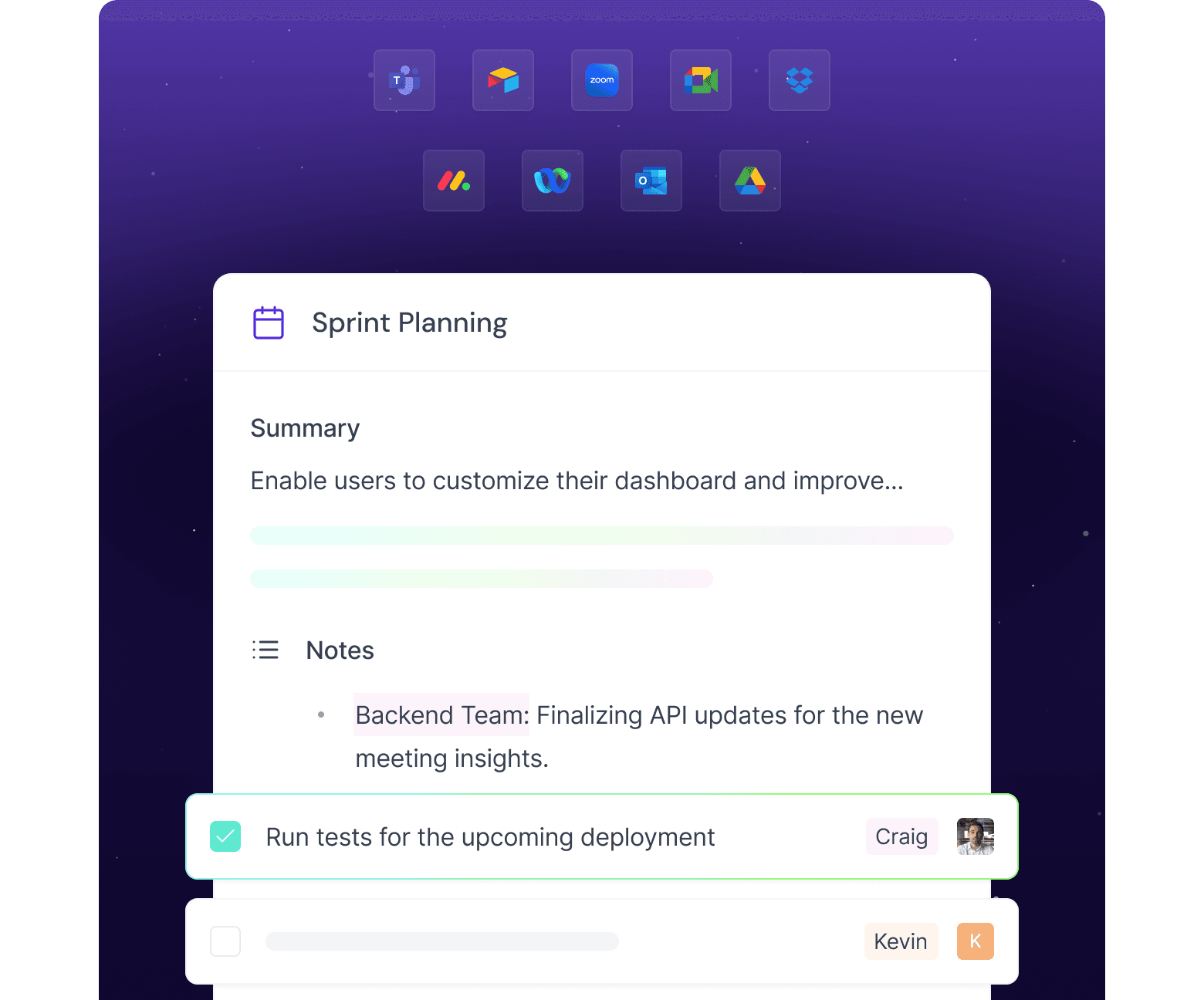 Integrations