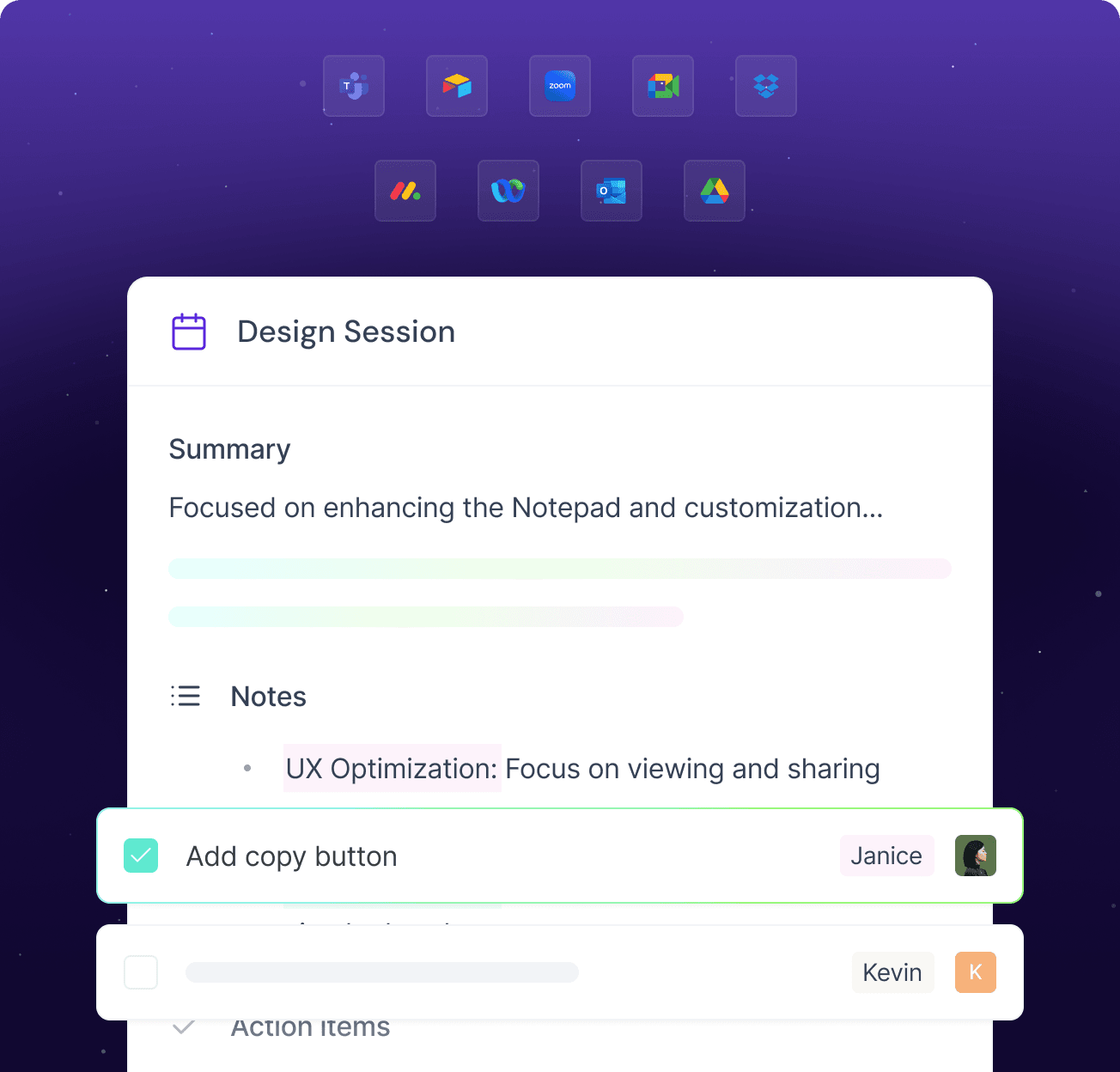 Integrations