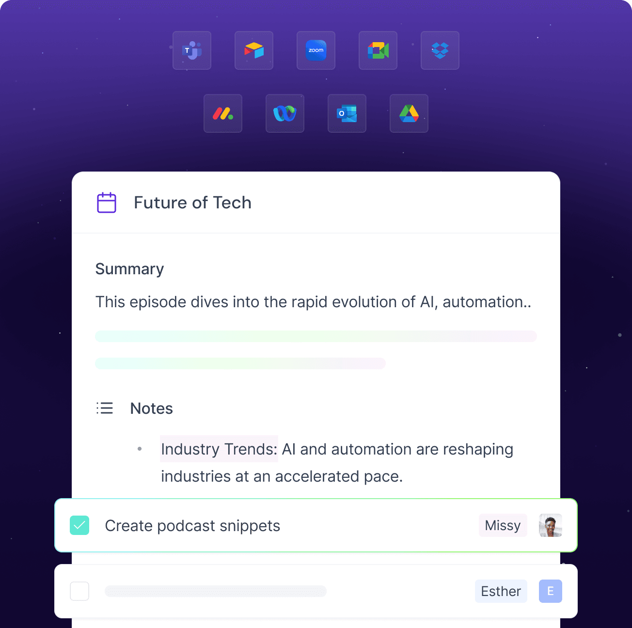 Integrations