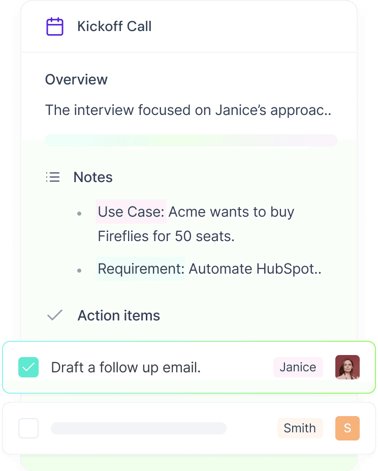 Interview Summaries