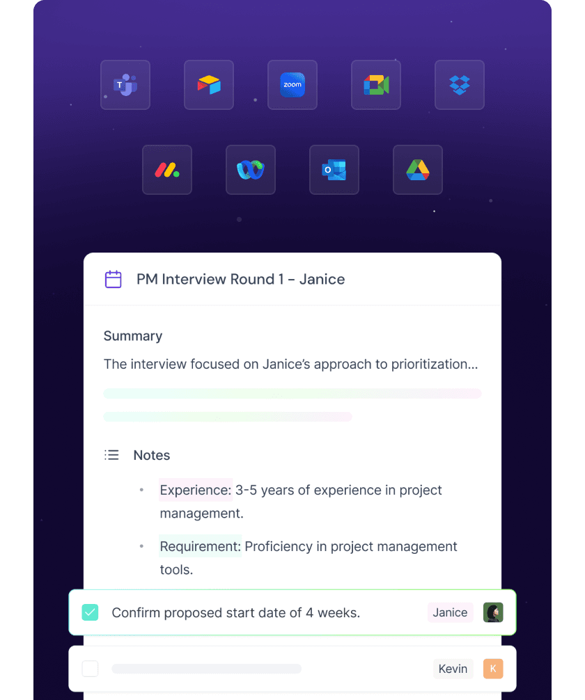 Integrations