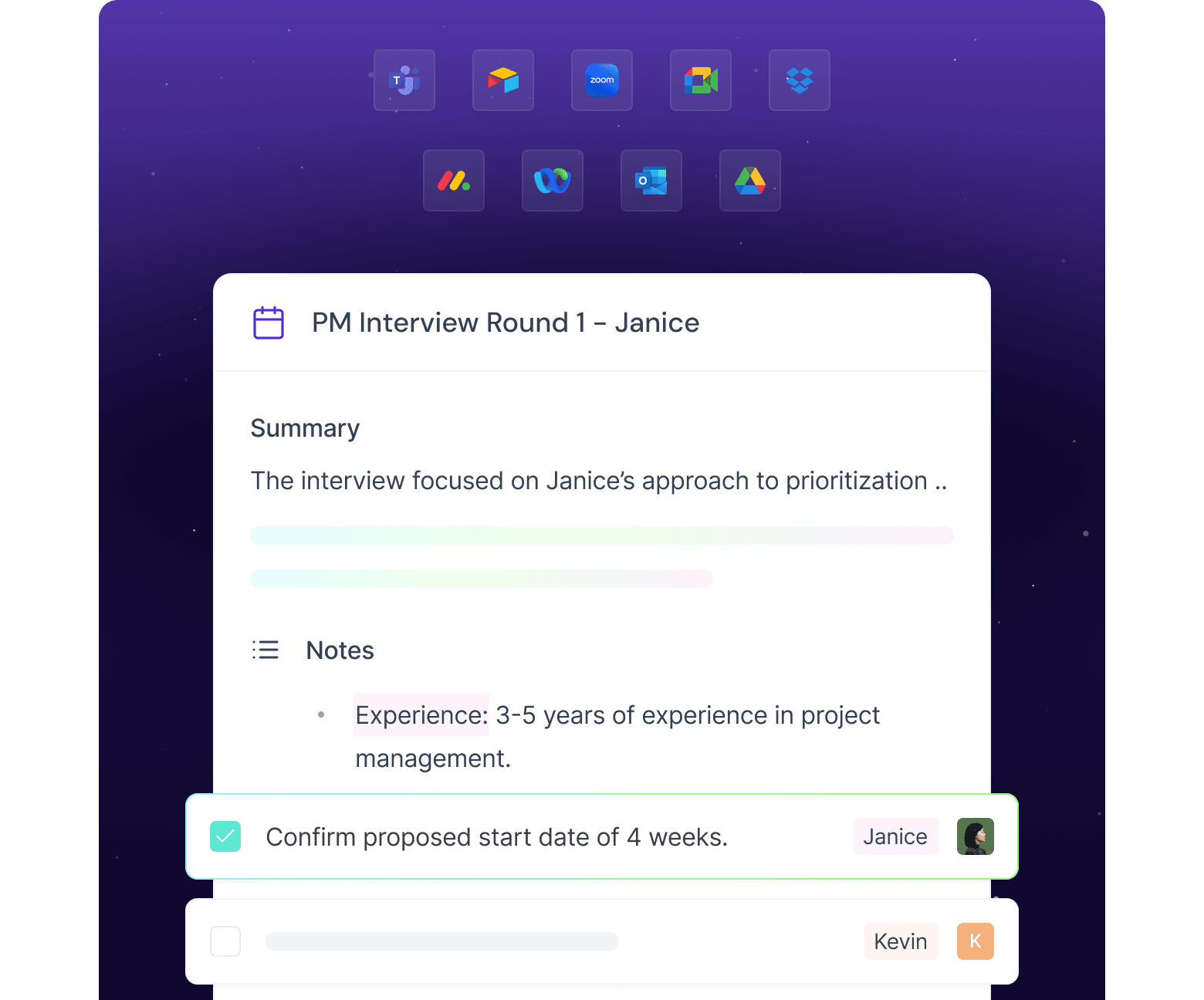 Integrations