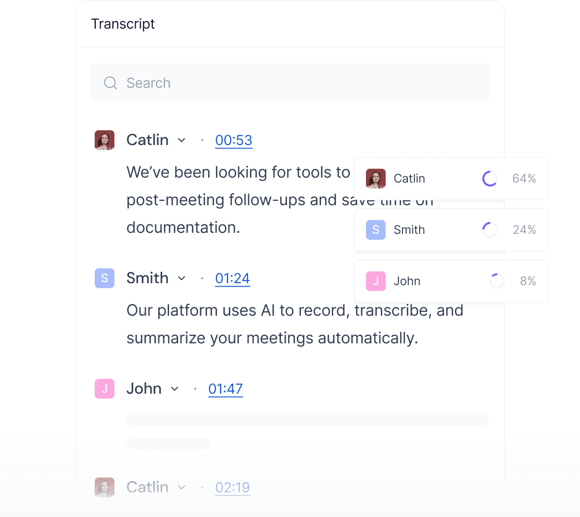 Speaker Talk-time