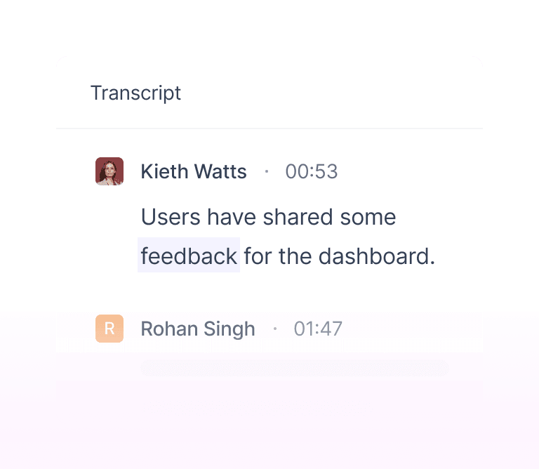 Runs On Transcripts